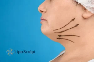 Double chin before and after Hi-Fu treatment 3 Boost your confidence with a Double chin treatment Sandwich